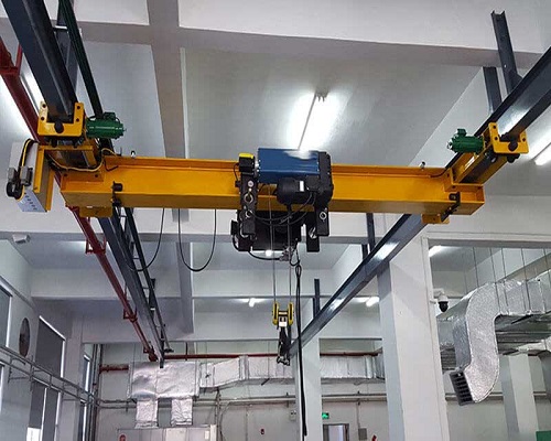 Mechanical components of overhead crane